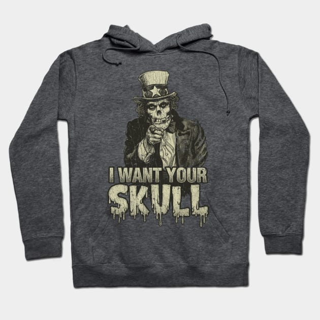 I Want Your Skull 1983 Hoodie by JCD666